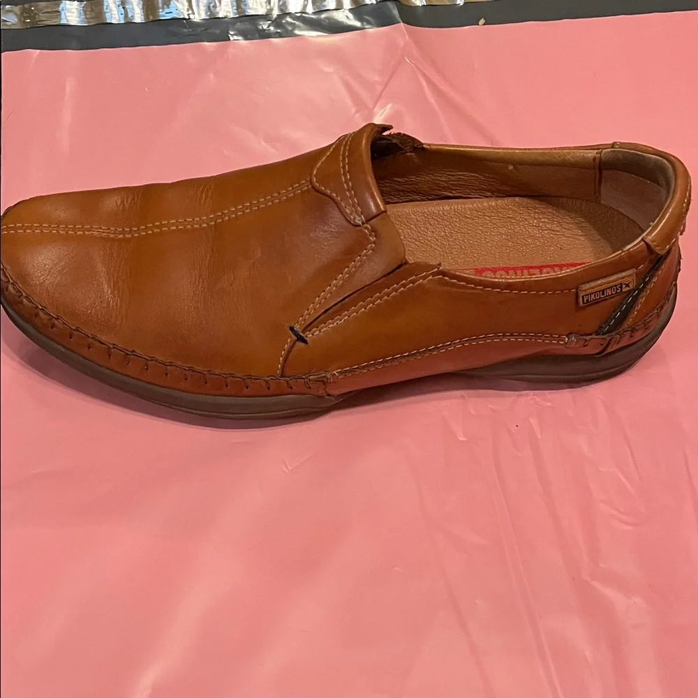 PIKOLINOS San Telmo, M1d 6032 Tan Leather Loafers for Men 41